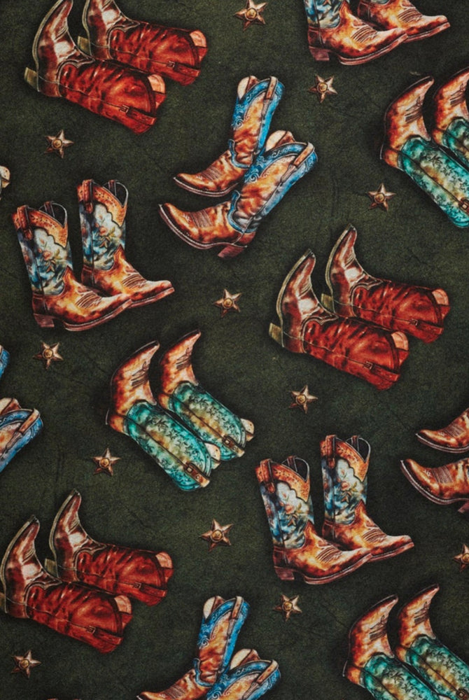 
                  
                    Boot Scootin’ (on green) 36”
                  
                