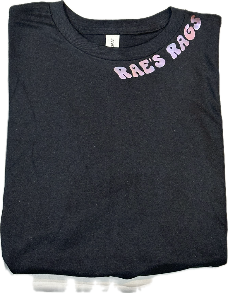 
                  
                    Rae's Rags Logo Tees
                  
                