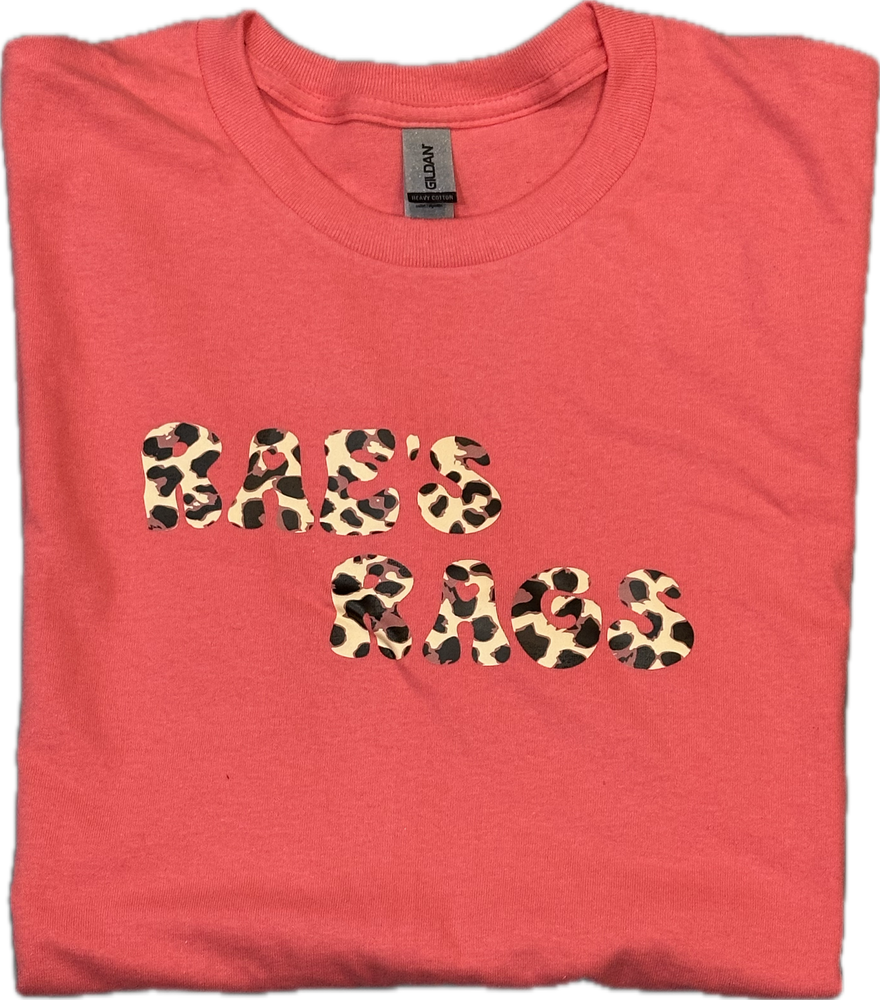 
                  
                    Rae's Rags Logo Tees
                  
                